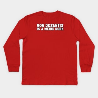 Ron DeSantis Kids Long Sleeve T-Shirt